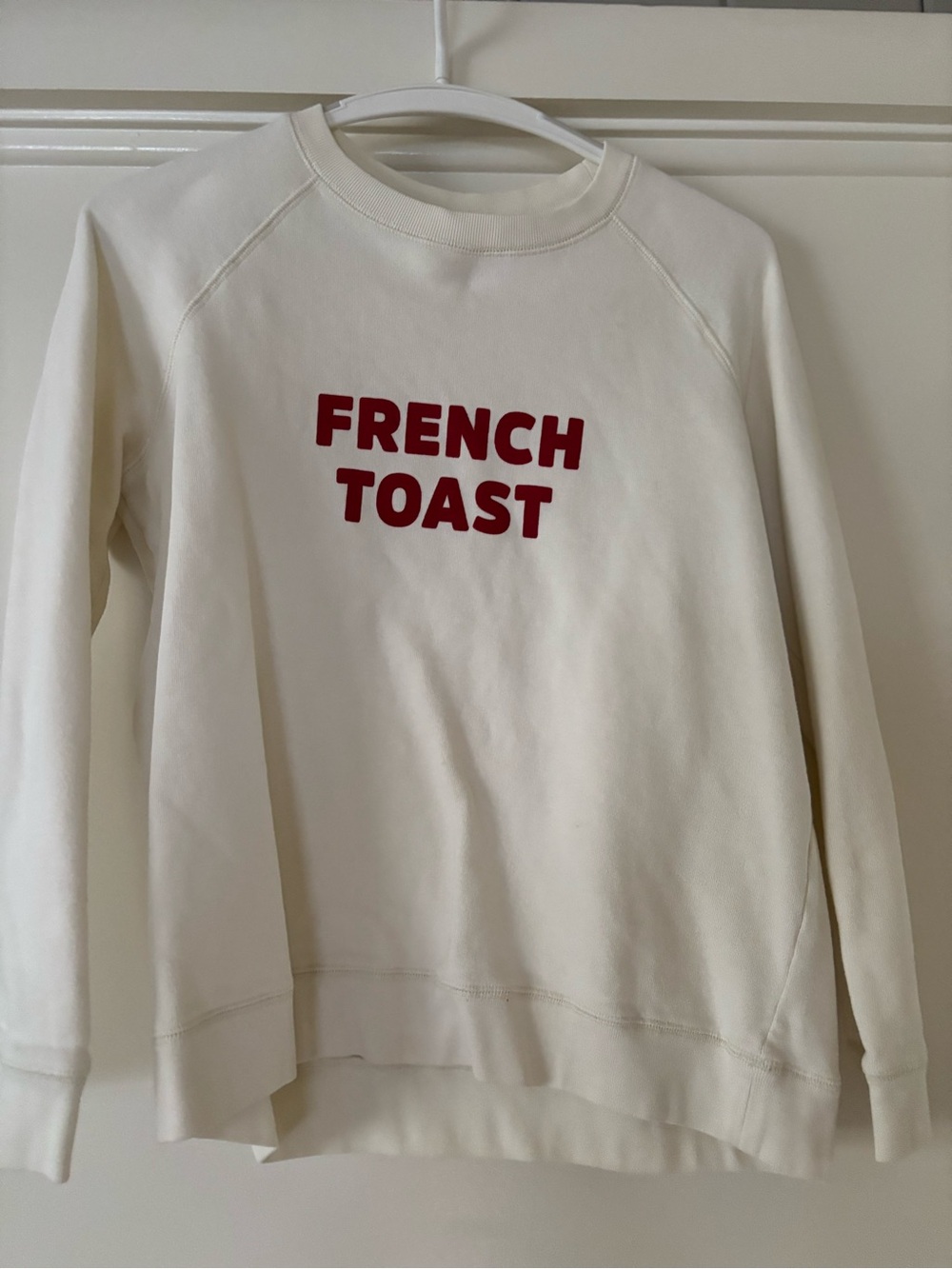 Sezane French Toast organic sweatshirt RARE size small - Picture 5 of 8